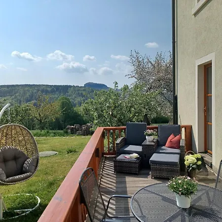 דירה Schoenfelder קוניגשטיין אן דר אלבה